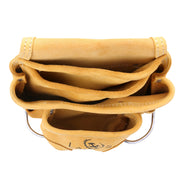 Nubuck Top Grain Leather Tool Pouch Bag