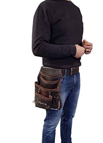 Oil Tanned Leather Tool Pouch Bag
