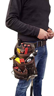 Oil Tanned Leather Tool Pouch Bag